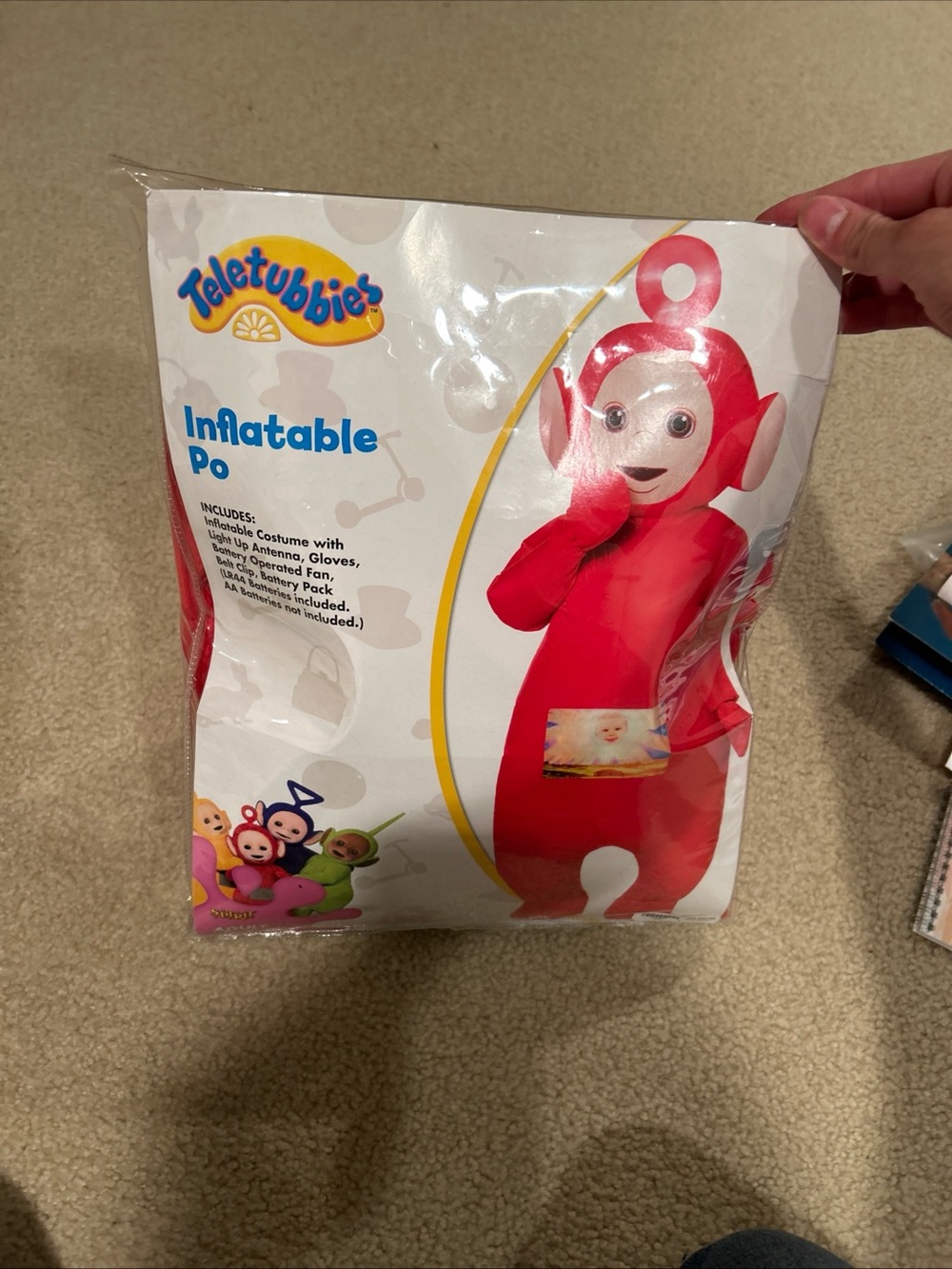 Inflatable Po Costume - Red
